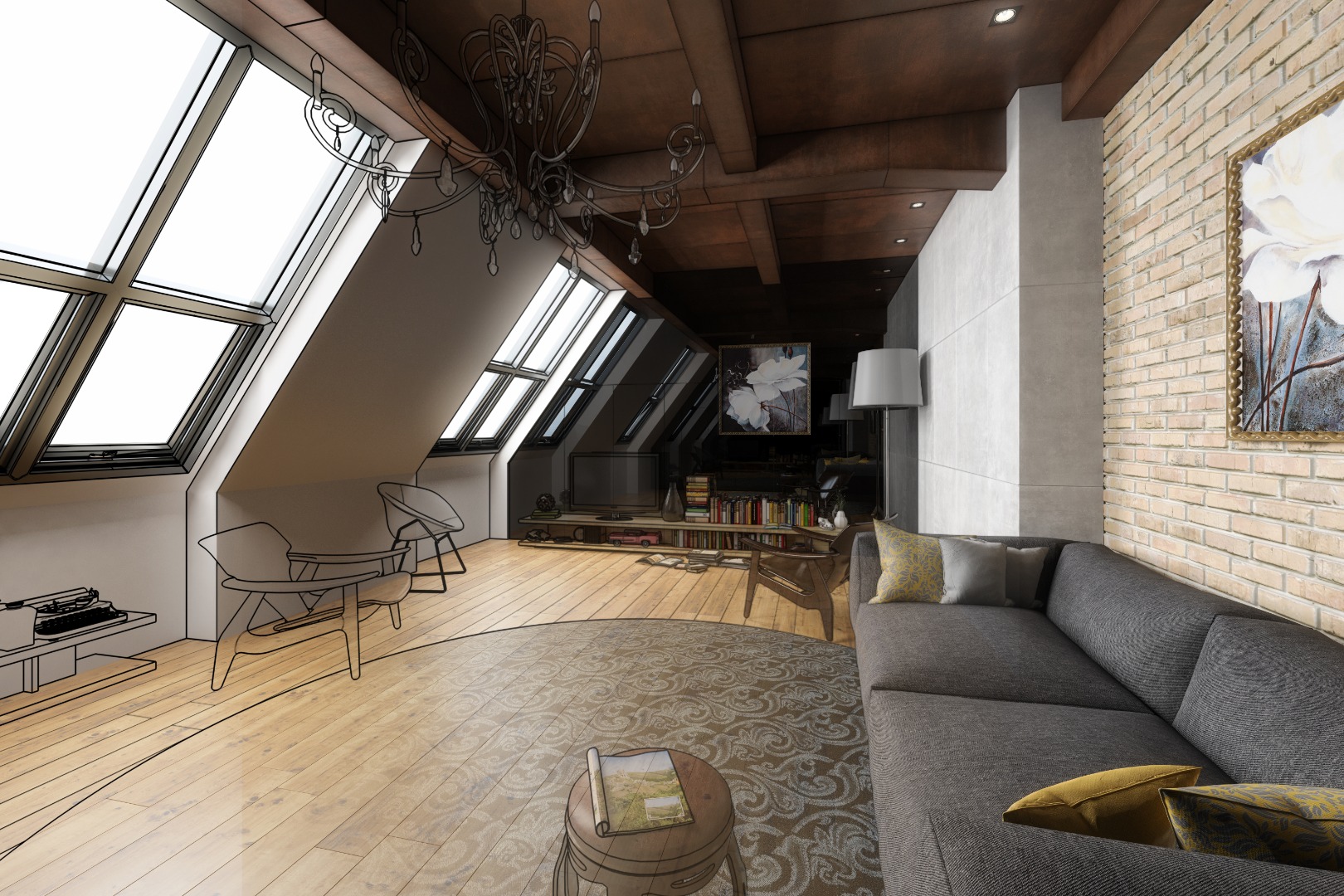 Rénovation d’une maison de ville à Bordeaux Chartrons